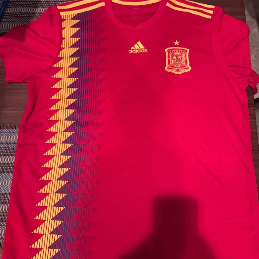 UEC Spain Soccer adidas jersey XL